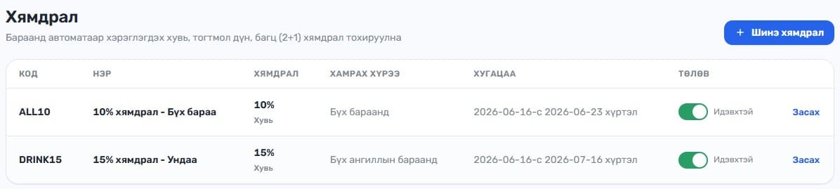 discount